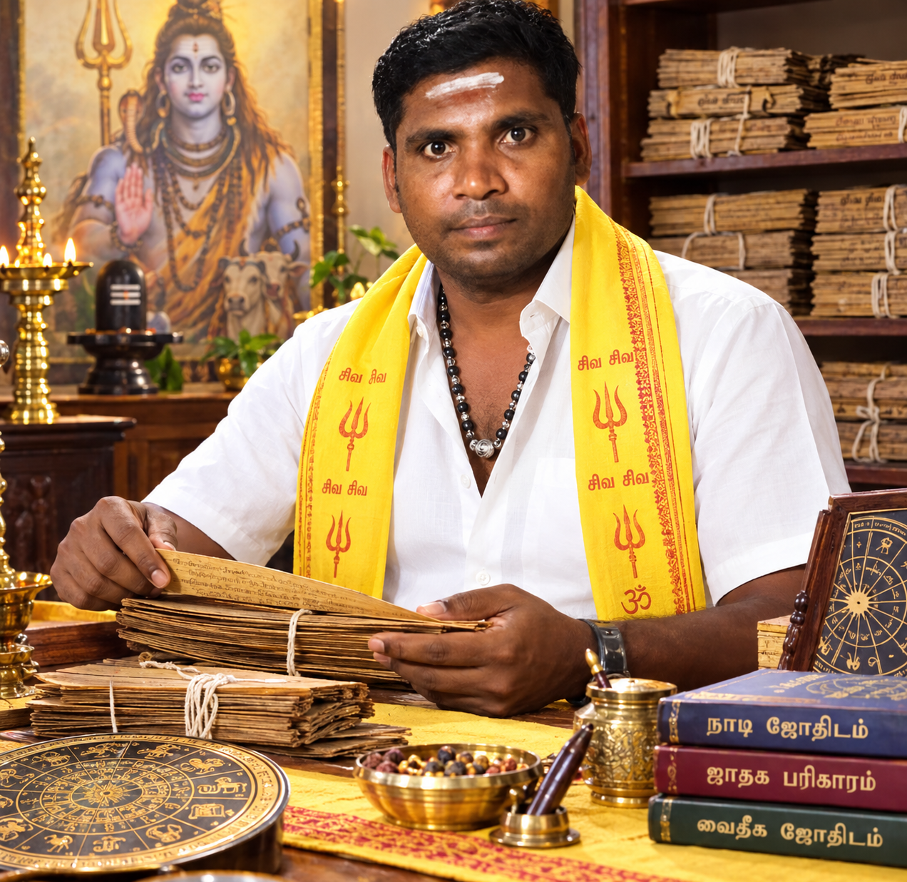 Guruji L. Suman Swamy - 5th Generation Hereditary Nadi Astrologer