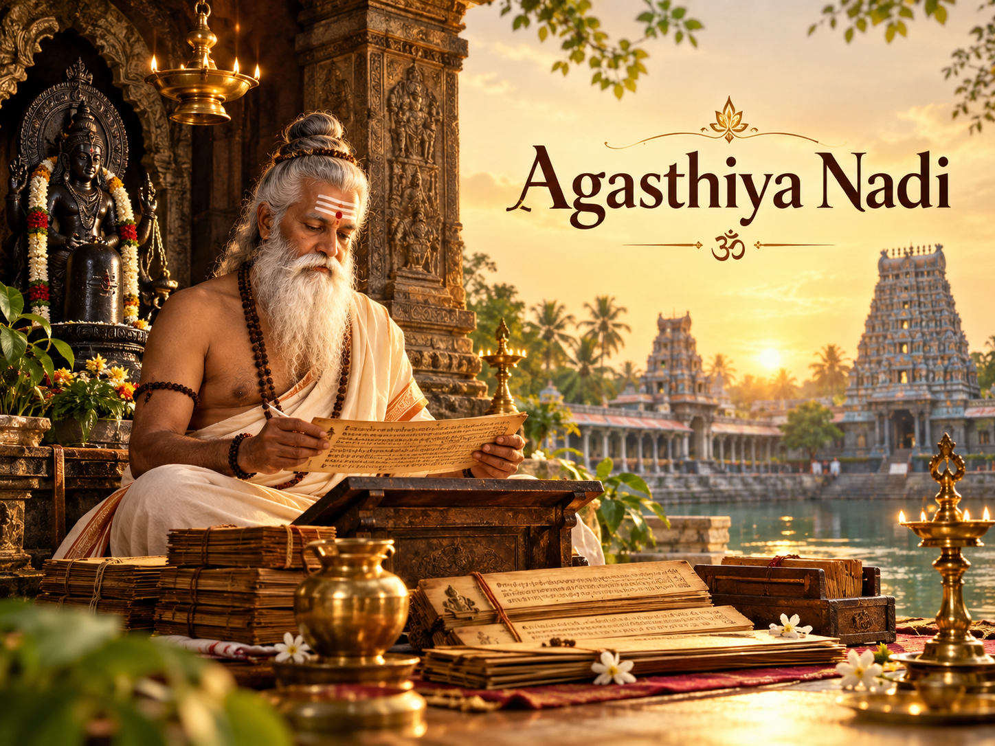 Agasthiya Nadi palm leaf reading