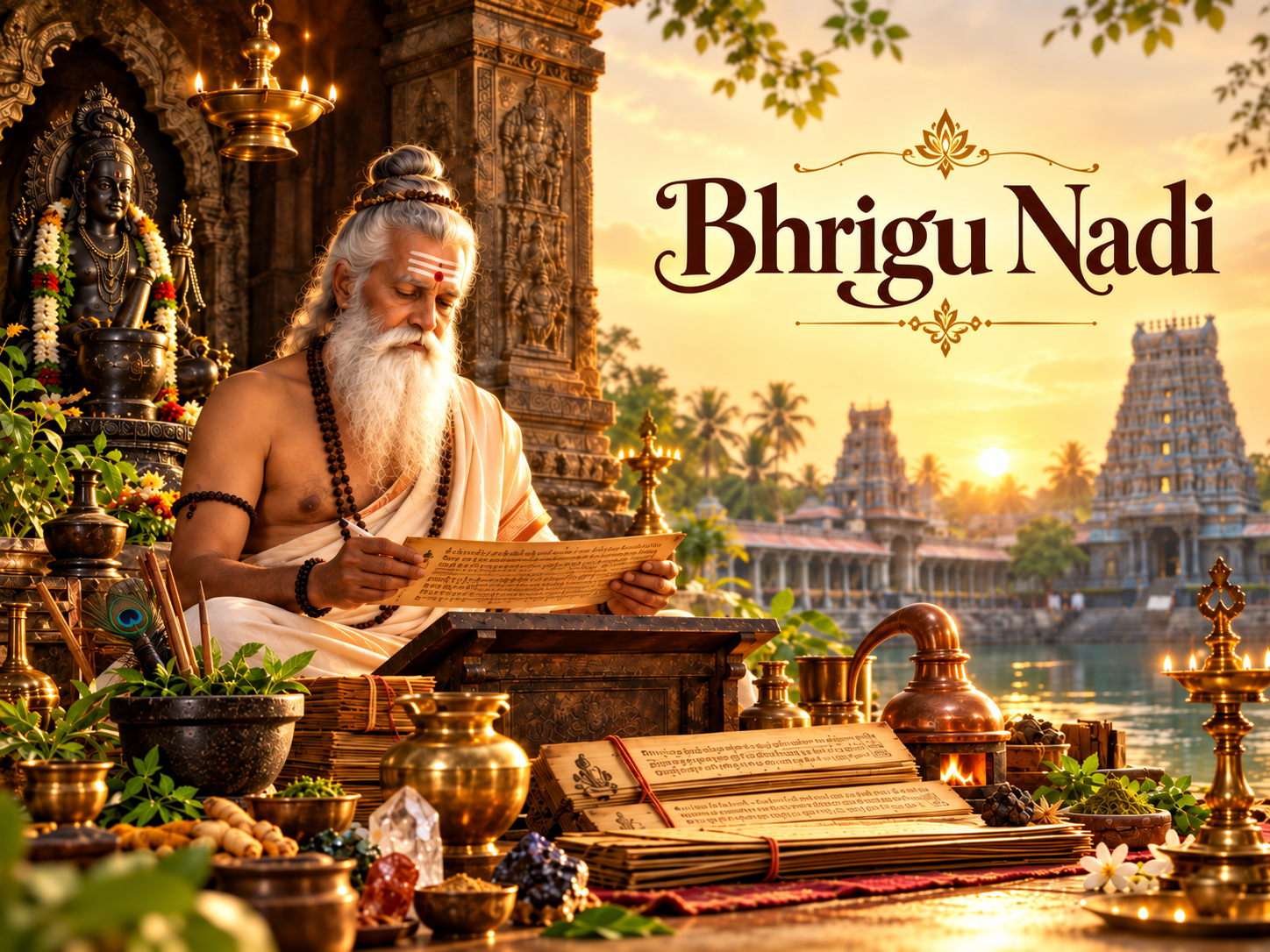Bhrigu Nadi palm leaf astrology reading